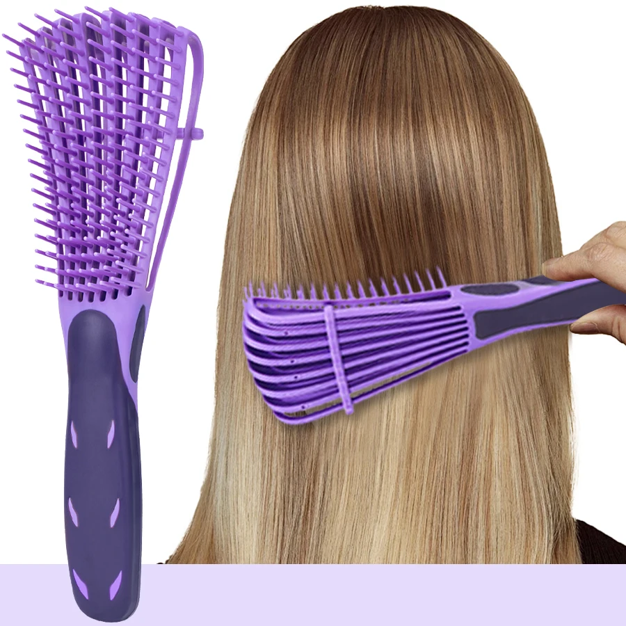 1Pcs Scalp Massage Detangling Brush Anti-Static Smooth Removes Hair Knots Comb For Salon Hairdressing Tools