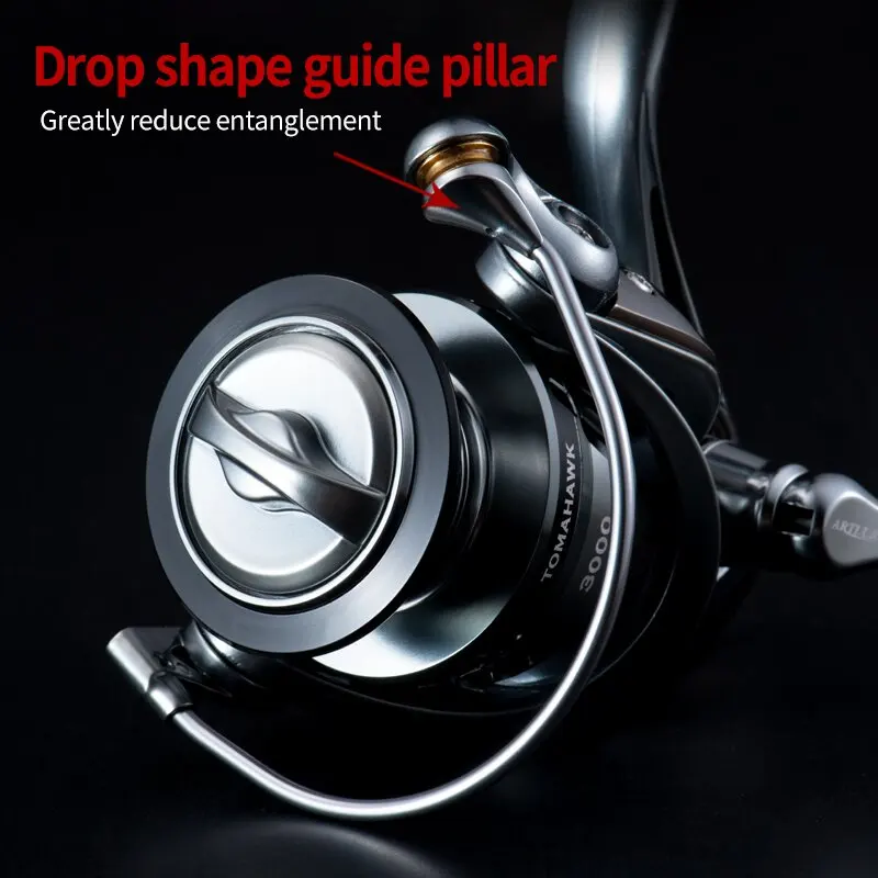 ARTSEA Spinning Reel Trout Fishing Reel  5.2:1 8+1BBS SW800-SW5000 Saltwater Lure Reel Max Drag 9KG Power for Bass Pike