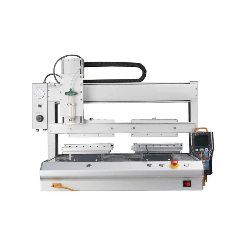 4-Axis Automatic Desktop Glue Robot, Fully Automatic Adhesive Dispensing Equipment