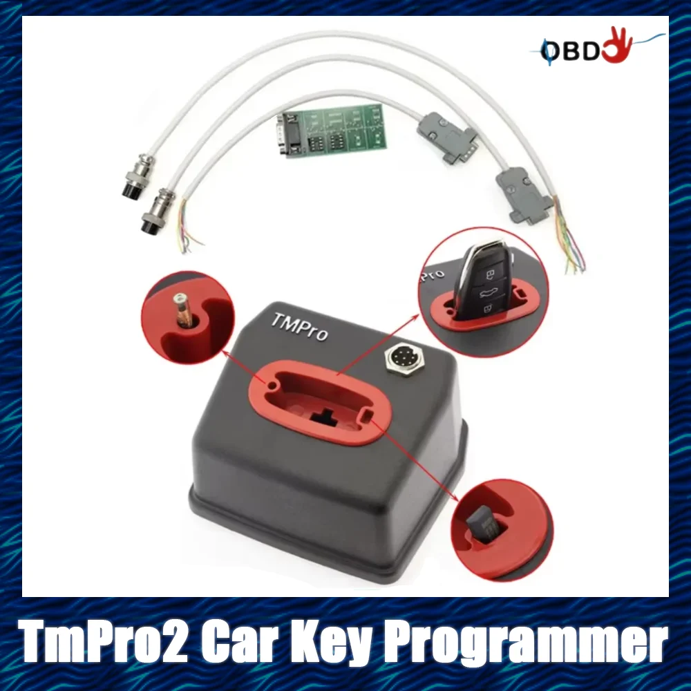 

TmPro2 Базовая версия Программатор автомобильных ключей с калькулятором PIN-кода PIC-адаптер Основной адаптер SW Eeprom Кабели Tmpro II