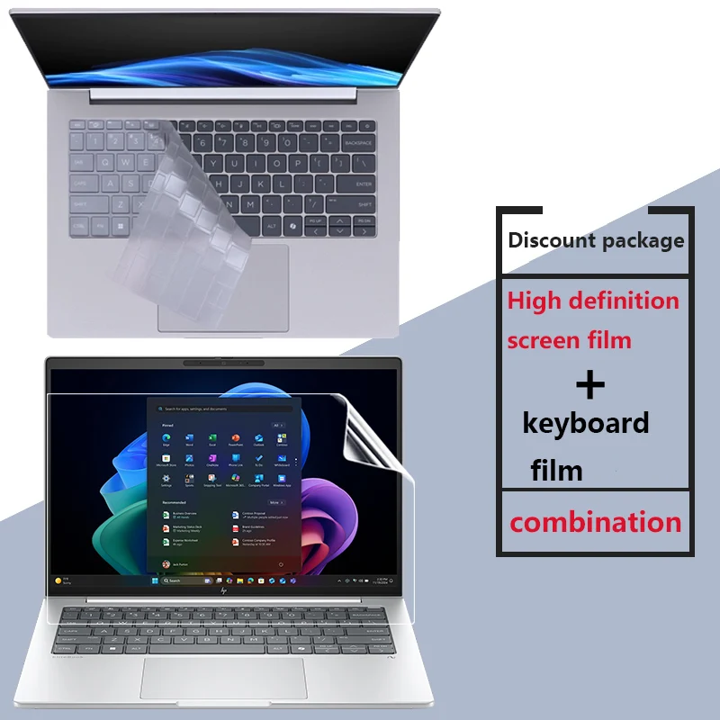 Suitable for HP EliteBook X Flip G1i 14 Notebook Screen Protector HD Anti-Scratch Anti-Blu-ray Keyboard Film Anti-Peep Film