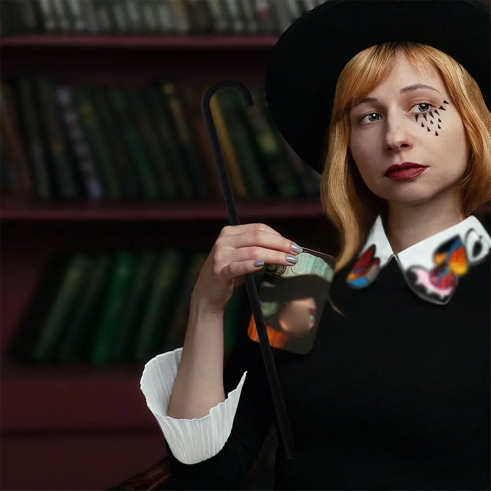 3 Bastões de Palha para Crianças, Acessório de Fantasia para Festa de Halloween, Bastão de Mágico Decorativo, Brinquedo Teatral