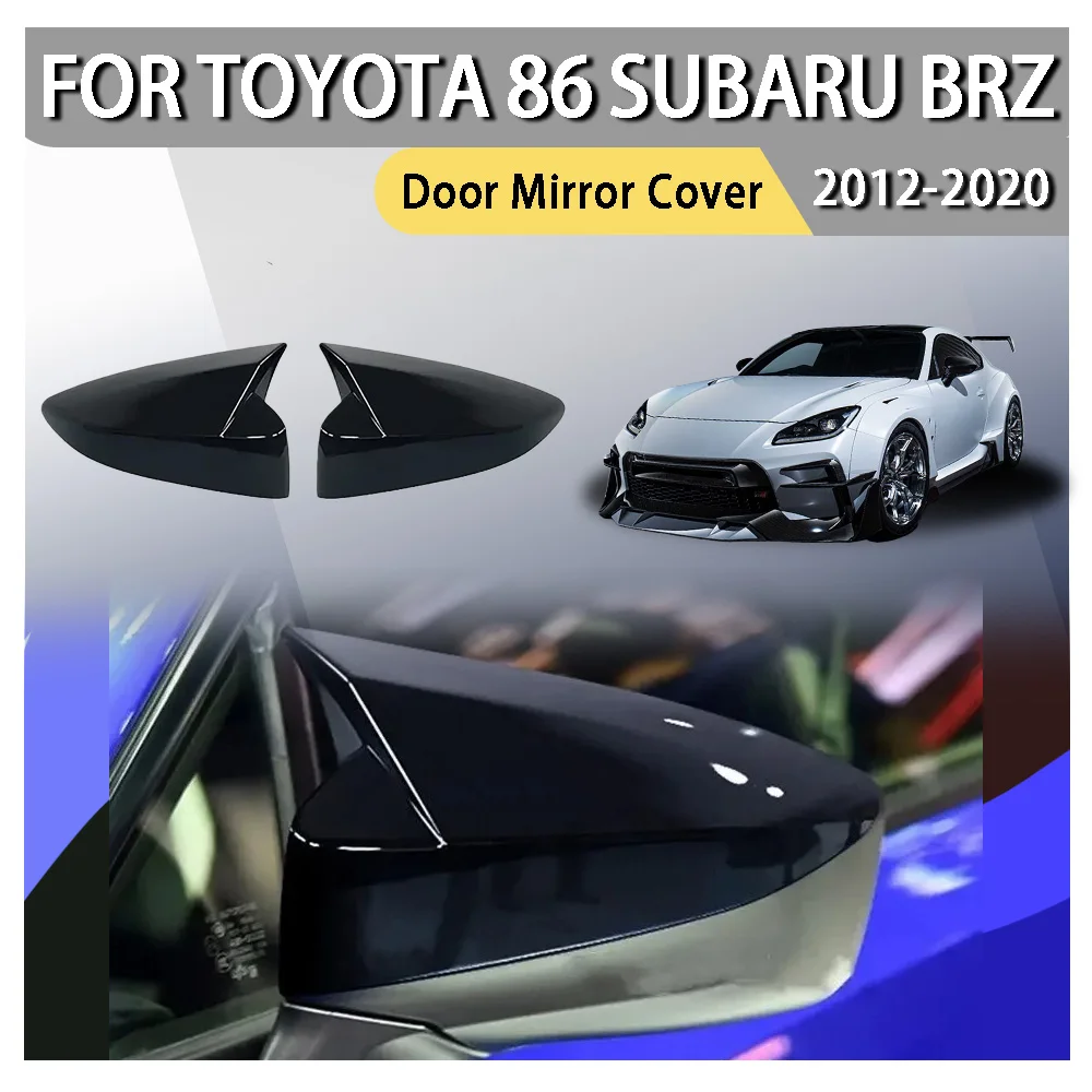 

Wing Cap Sticker Exterior For Toyota 86 Subaru BRZ 2012-2020 Car Rearview Side Mirror Cover Door Rear View Case Trim Carbon Auto