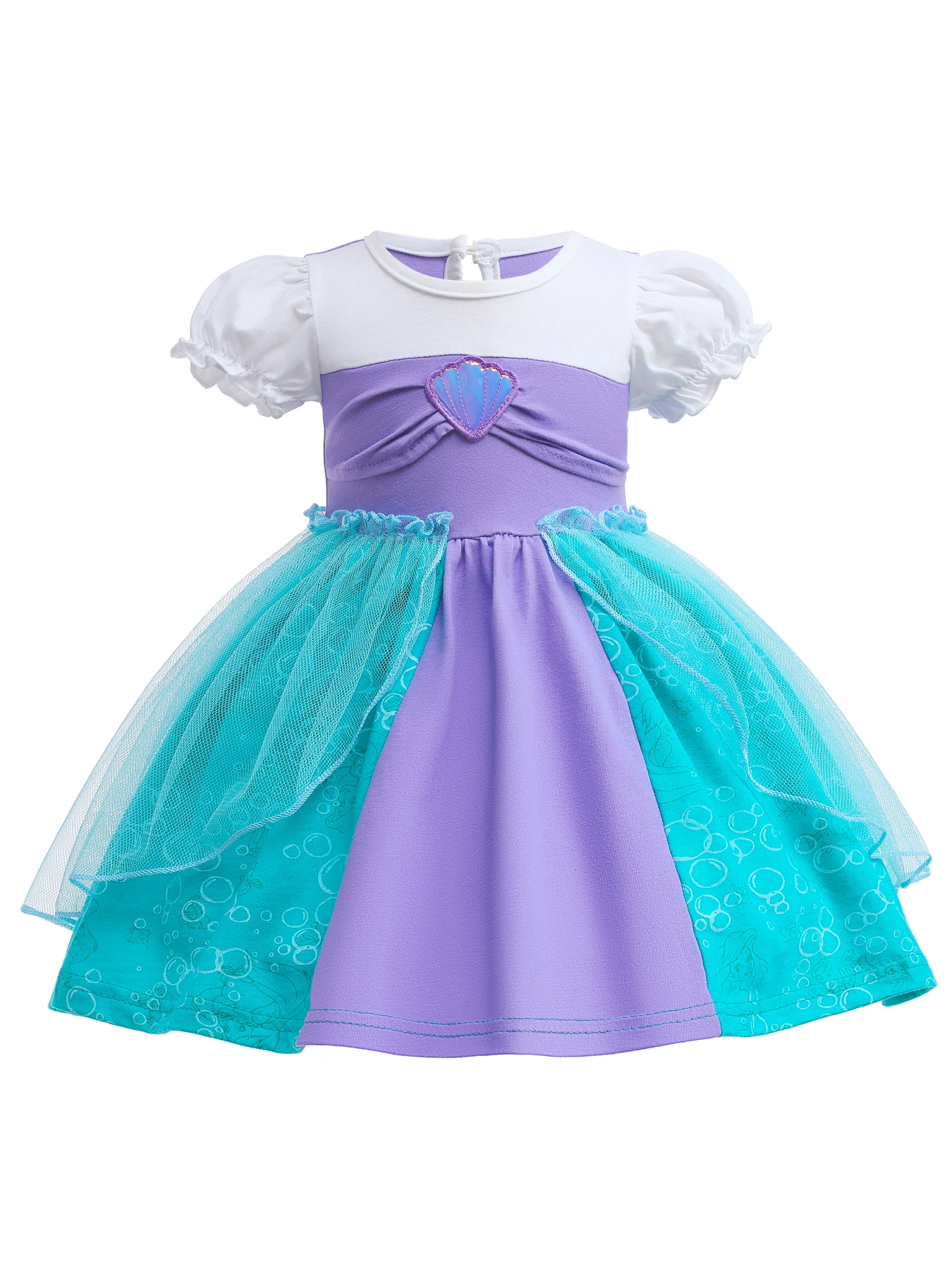 Super Brothers Princess Costume Tulle Dress for Baby Toddler Kids Girls Halloween Birthday Party Fancy Outfits