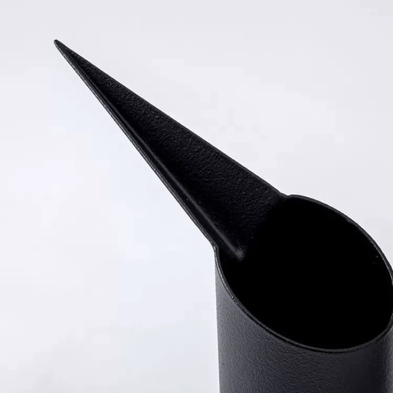 Modern simple metal sandblasted pointed mouth kettle ornament, display model room exhibition hall