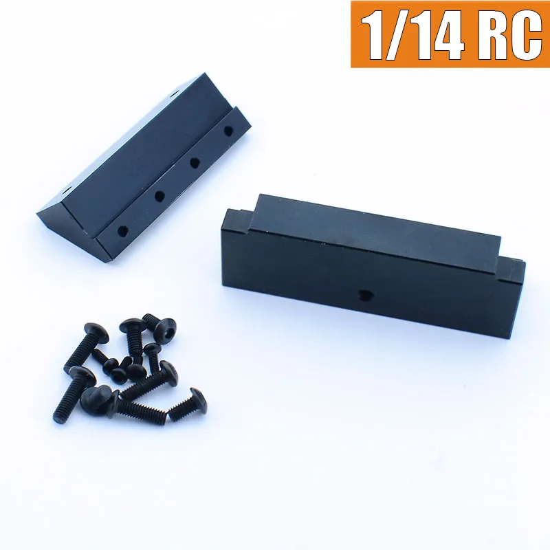 Simulation 1/14 RC Truck Metal Car Shell Connection Bracket Beam for Tamiya King Hauler 56301 Car