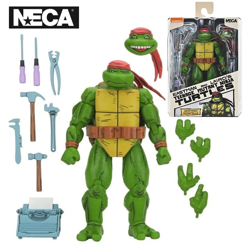 neca-54458-toys-teenage-mutant-ninja-turtles-action-figure-handyman-donatello-18-cm-original-model-collection-doll-tmnt-gift