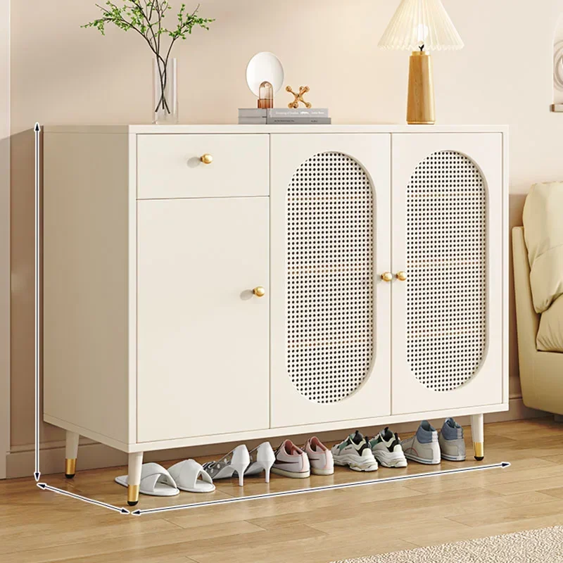 

Vertical Simple Shoe Cabinets Ritating Design Storage White Hall Shoe Rack Balcony Simple Meuble A Chaussure Luxury Furniture