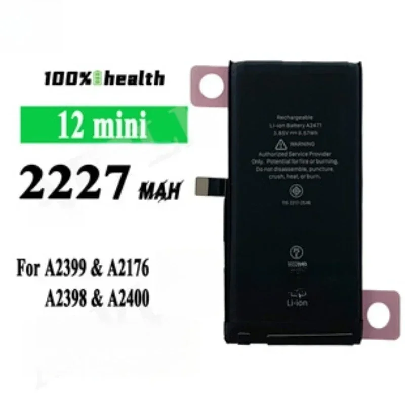 New High Capacity Battery for Apple iPhone 6S Plus 8 7 8Plus 7Plus 11 Pro MAX 12 Mini XS XR X SE SE2 Replacement Batteries