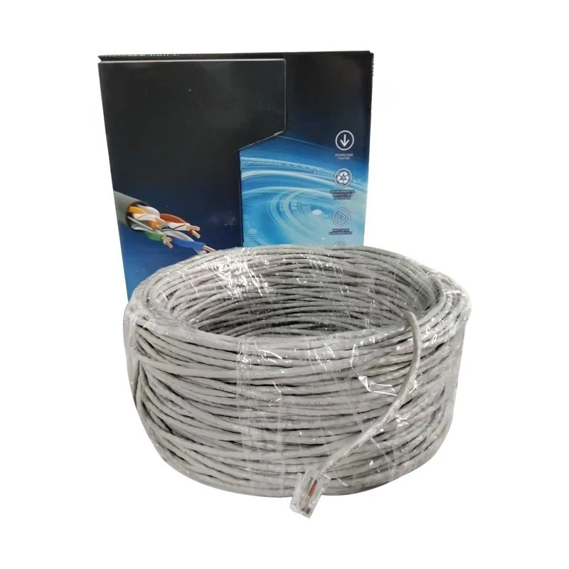 Network cable Super five copper core computer  Wholesale network broadband cable CAT5E