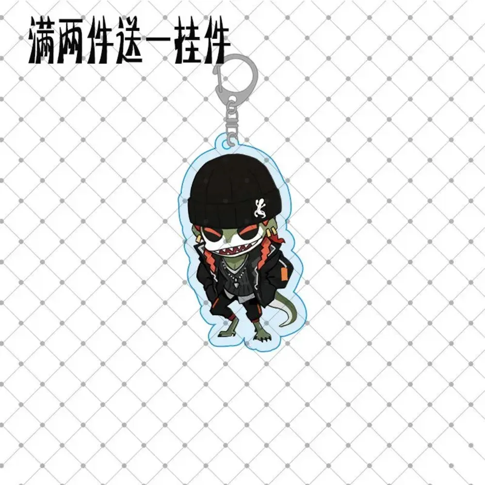 Game Identity V Keychain Doll Anime Emily Dyer Perfumer Naib Subedar Priestess Acrylic Keyring Pendant For Gift