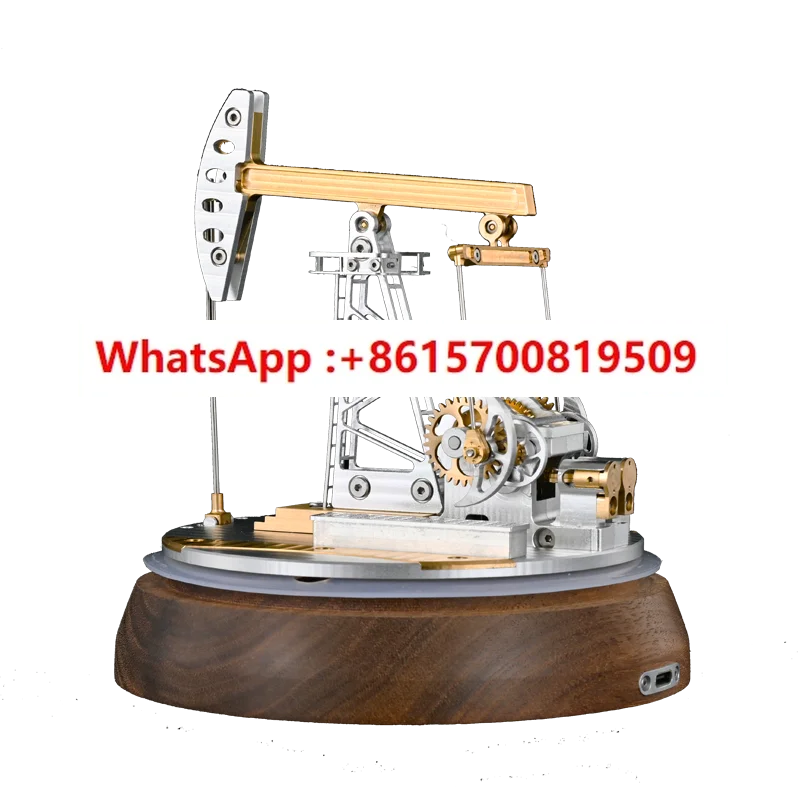 Oil well pumping unit, kowtow machine model, precision metal toys, handicrafts, business gifts