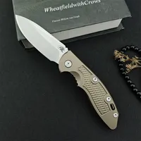 High Quality Hinderer XM-18 Utility Pocket Folding Knife D2 Blade Aluminum Handle Outdoor Hunting Tactical Camping EDC Tool