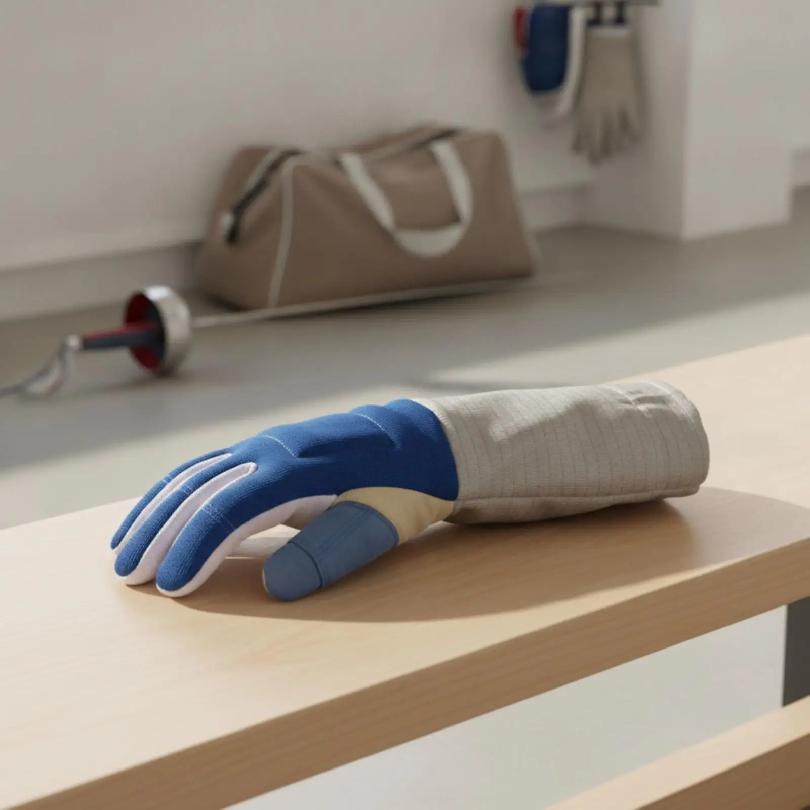Fencing Cutlass Glove Shielded Cutlass Glove with Cuff Tailored for Fencers