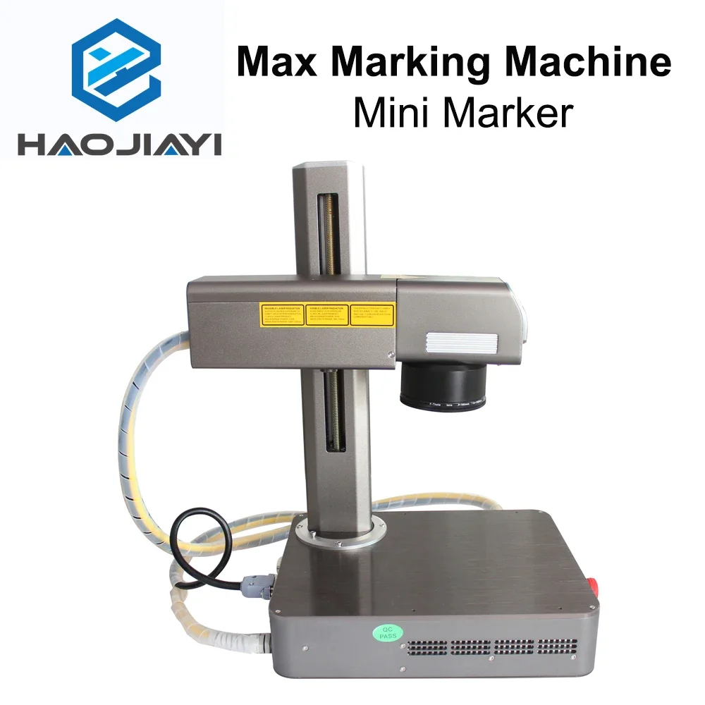 HAOJIAYI 20W Fiber Laser Max Marking Machine Mini Marker for Marking Metal Stainless Steel