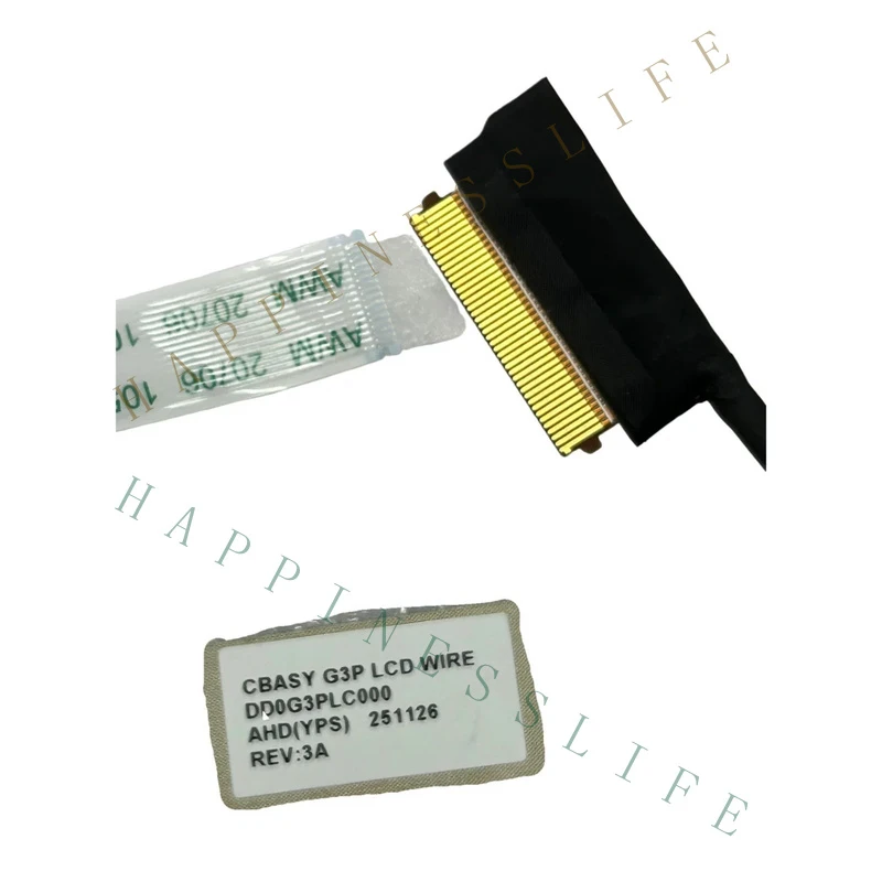 OM+ Brand New LCD EDP Cable 60HZ G3P 30 Pin Suitable for HP Victus Gaming Laptop 15-fa 15-fb
