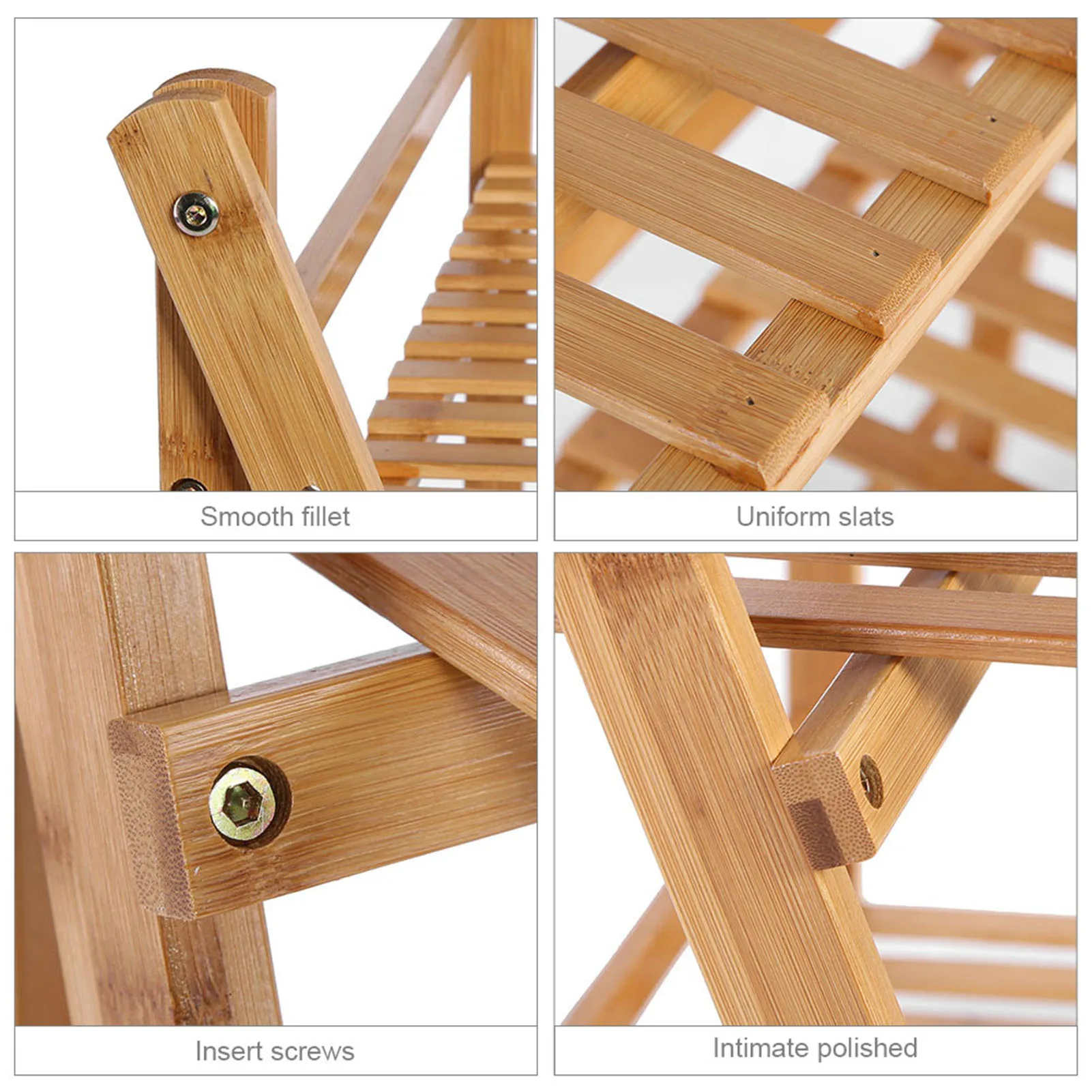 Flower Pot Rack Multi Layer Foldable Flower Plant Pots Rack Stand Shelf for Balcony Living Room Garden Patio Potted Stand Shelf