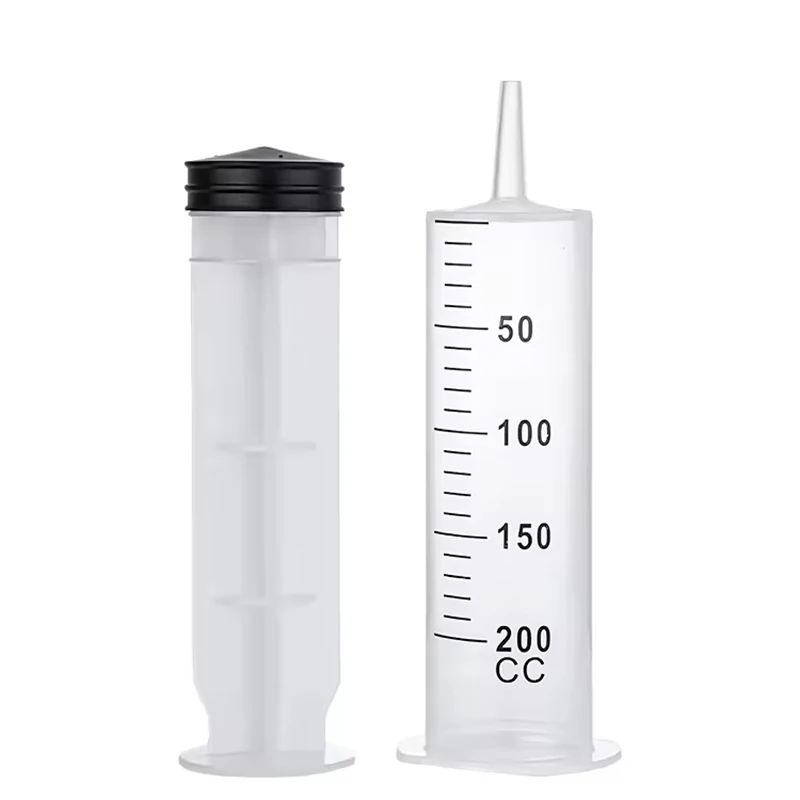 100ml 150 200ml 250ml 300ml 350ml 550ml Large Capacity Syringe Individually Sterile Sealed for Liquid, Scientific Labs, Oil Pump