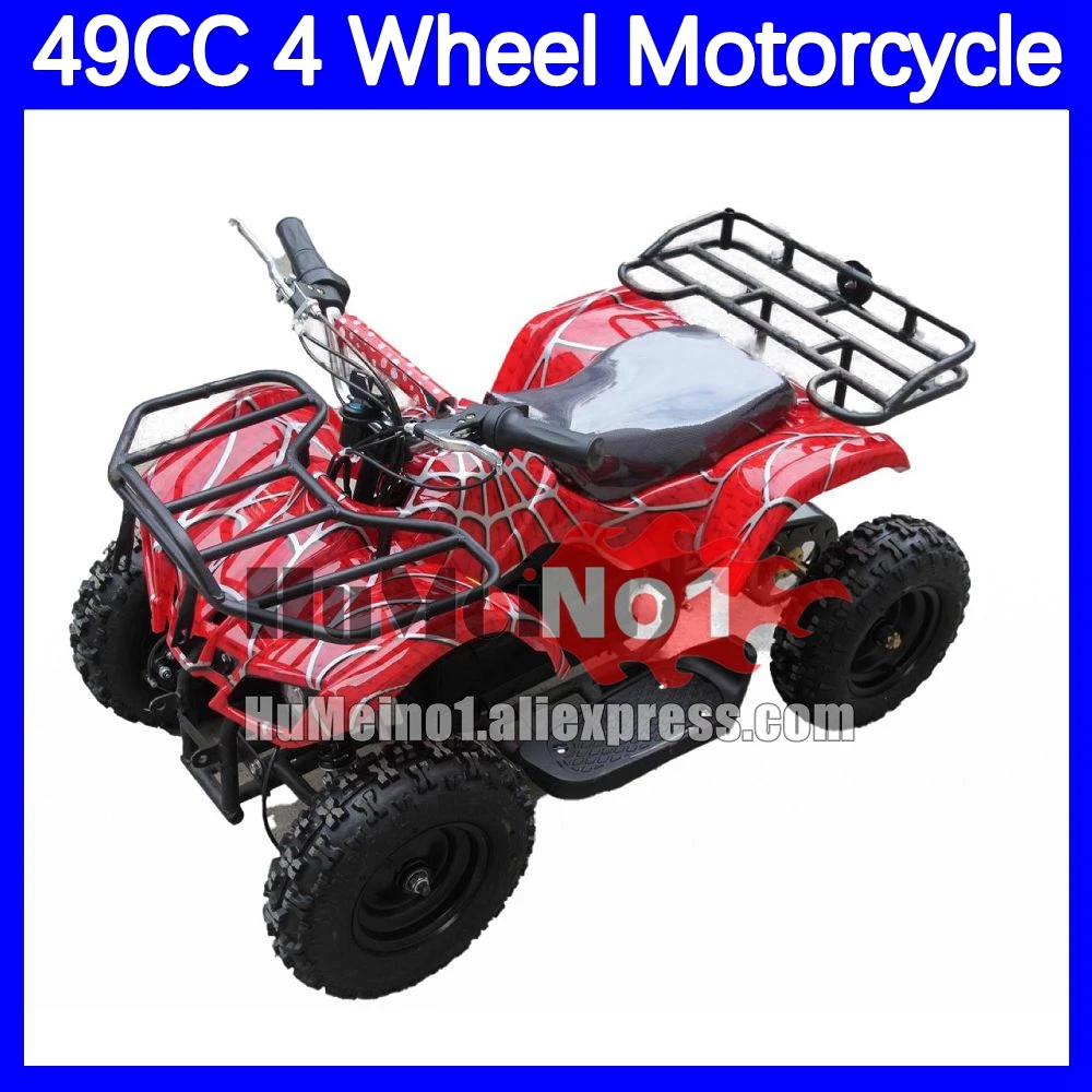 49CC 50CC 2 Stroke ATV Off-road Superbike Child Mini Motorcycle Gasoline Race Moto Bike Go Kart Frames Quad ATVS Amusement Rides