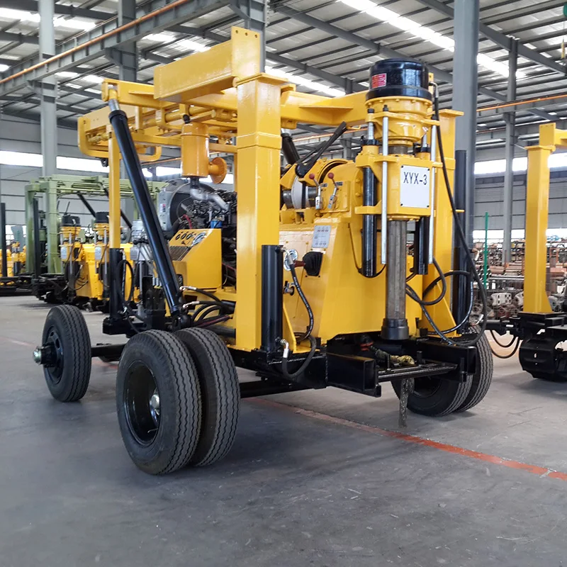 Plataforma de perforación de pozos de agua de mina de 500 y 1000 m a la venta