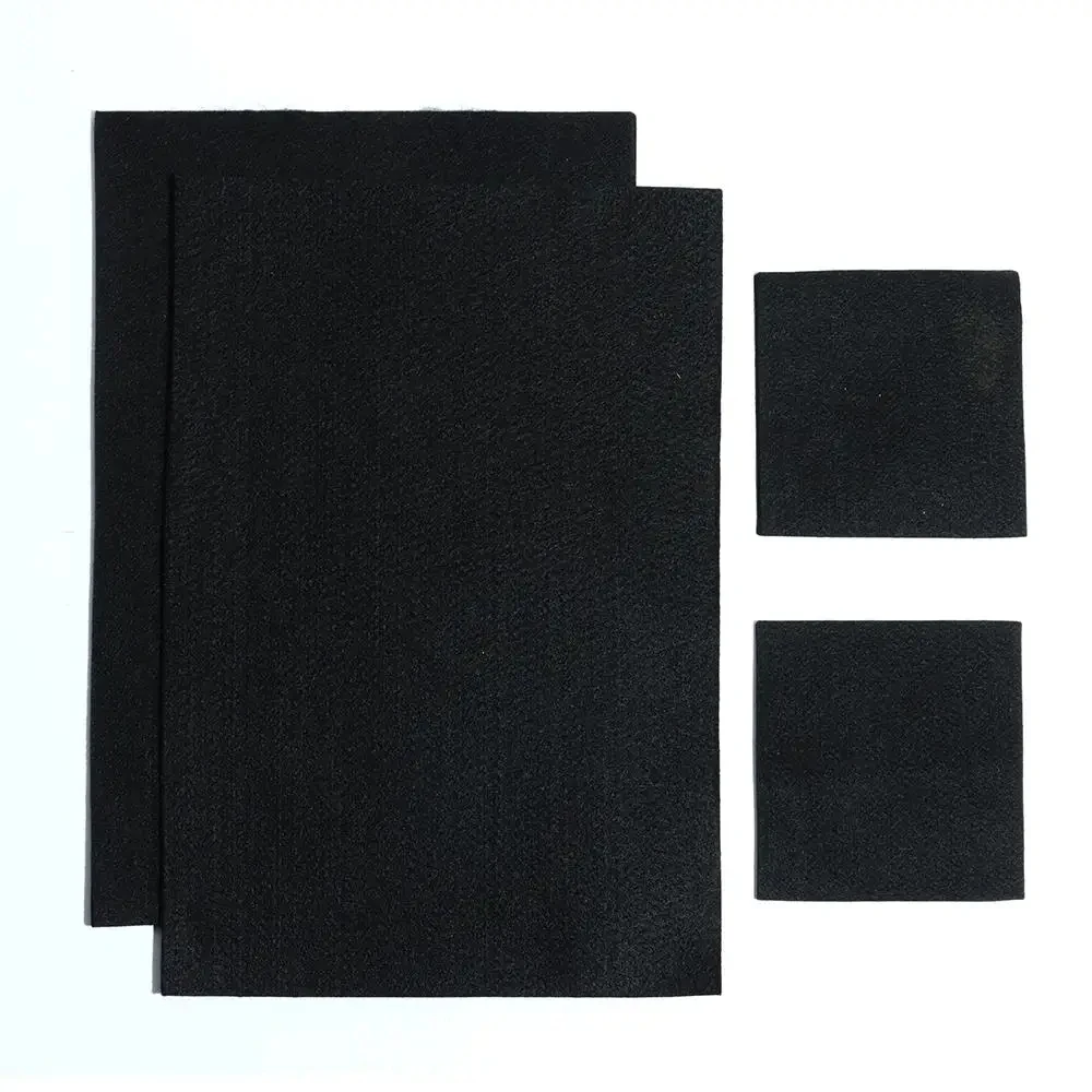 Feltro di grafite Nero Coperta protettiva per saldatura Torcia Shield Pack Foglio protettivo Fibra di carbonio Alta temperatura 300 * 200mm Durevole