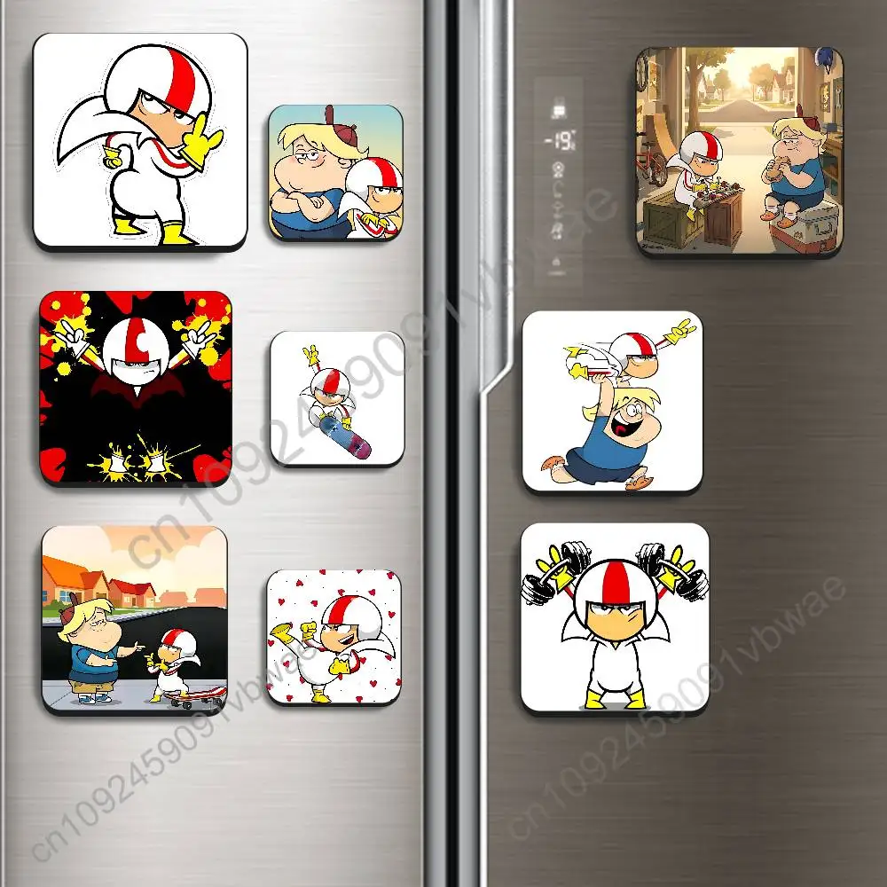 Obsessed with the Extreme Kick Buttowski BestSelling Refrigerator Magnetic Sticker Fridge Magnets Adhesive to Metal Surfaces