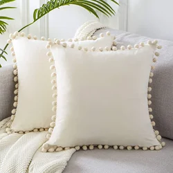Soft Velvet Cushion Cover Decorative Pillow Case Covers Home Decor Room Decoration Sofa Pillowcases Big30×50 45×45 50X50 65X65cm