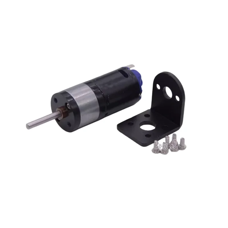 

Black 25GA370 6V12V DC Gear Motor With Bracket/Support For Smart/Intelligent Car Large Torque Low Speed Metal-Gear DIY Model