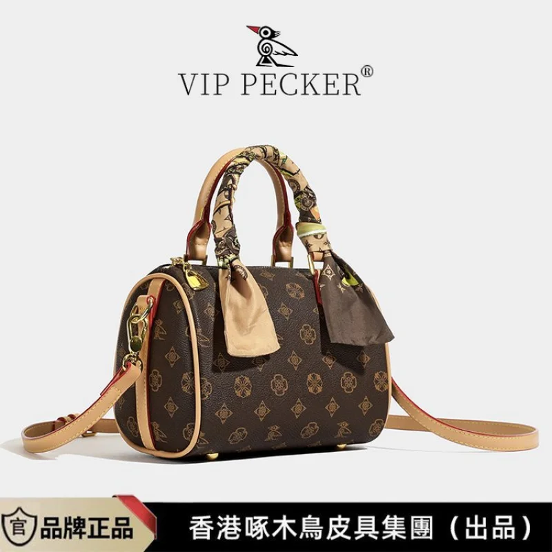

Elegant Women's Messenger Bag Genuine Leather Crossbody Shoulder Purse Designer Handbag Ladies Tote Party Style