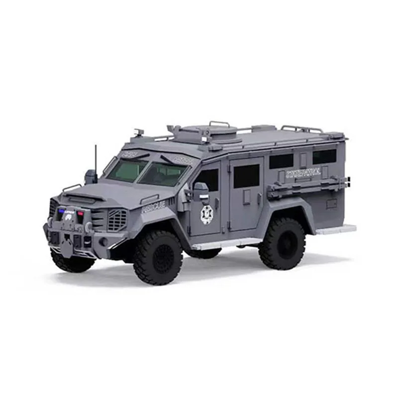 MVA 1:64 Scale Alloy BearCat Armored Vehicles Model Ornament Souvenir Display Collection Hobby Gift