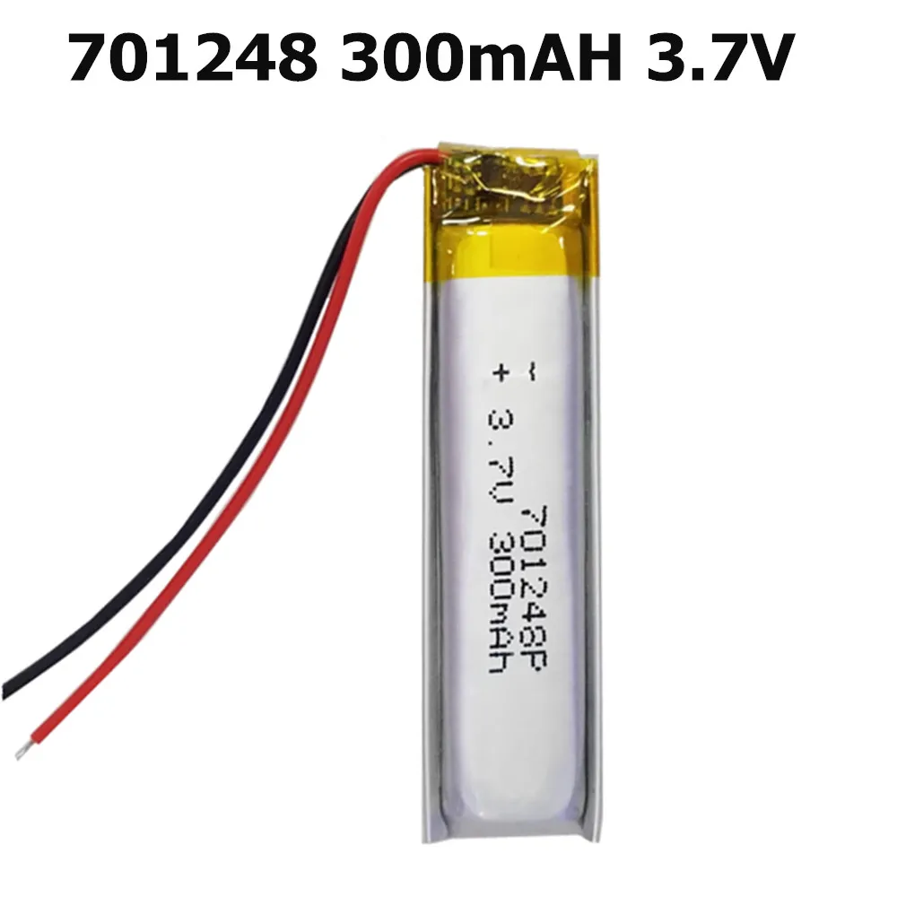 1-10PCS 701248 651248 651250 651255 701250 701255 Li-Polymer Battery for Lezyne Strip Drive Pro Rear Light Bluetooth Speaker
