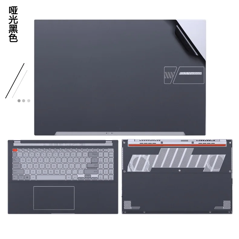 

Предварительно вырезанная виниловая наклейка для ноутбука, наклейка для ASUS Vivobook 17 X1704 F1704 A1704, X1704V F1704Z X1704ZA F1704VA 2024