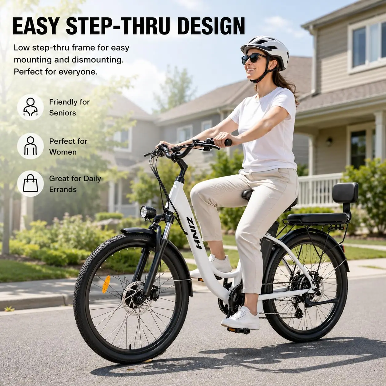 Electric Bike for Adults Peak 1000W 20 Mph & 80 Miles, Customized