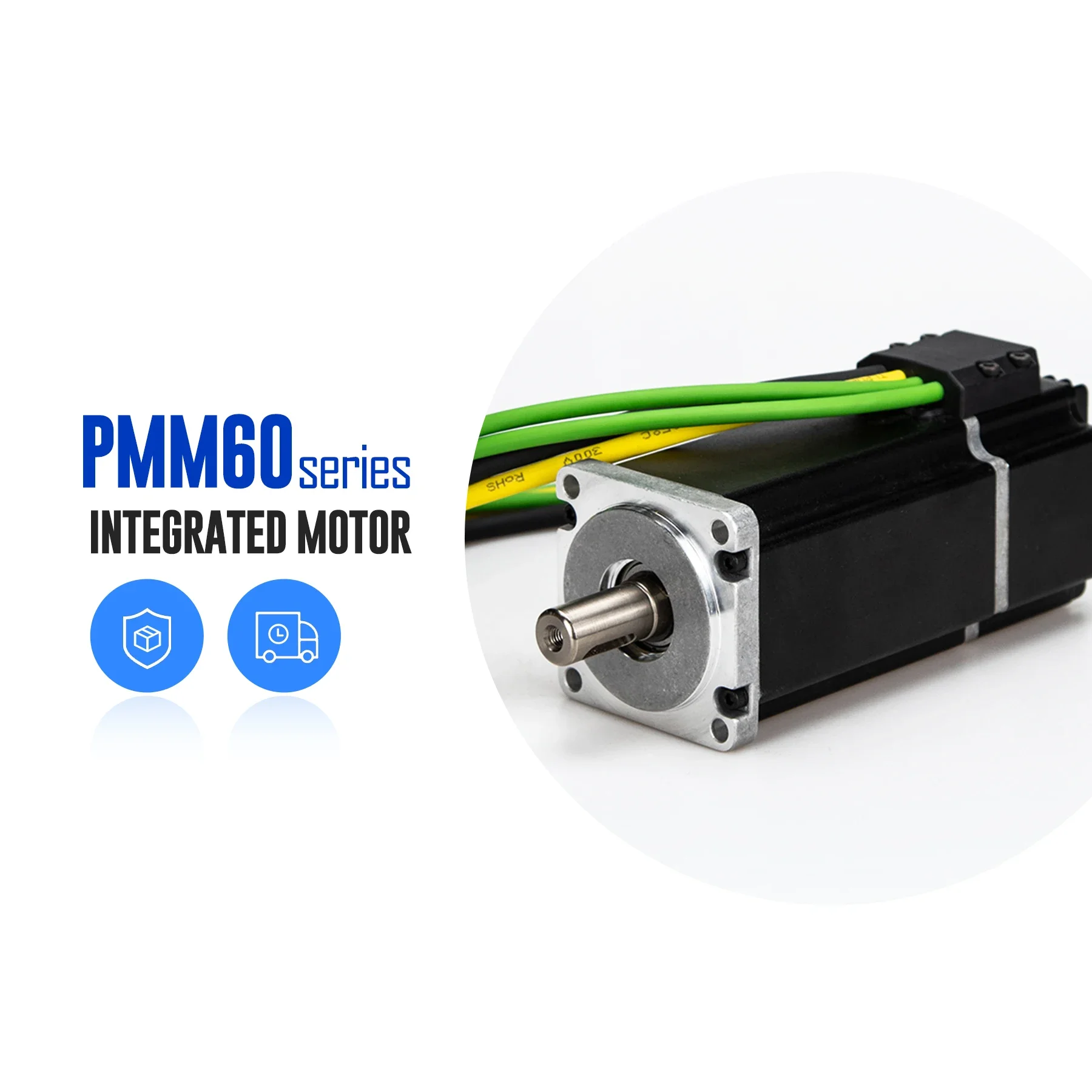 2026NiMotion Integrated Low-voltage Servo Motor 400W Integrated Encoder Ethercat/CANopen DC Motor