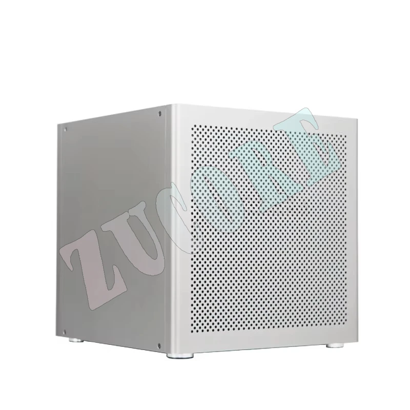 

Yufu 6 Disc NAS Шасси 2 мм Анодированный алюминий MATX Основная плата ATX Источник питания Flying Niu Qunhui UN-RAID Передний порт USB Cool