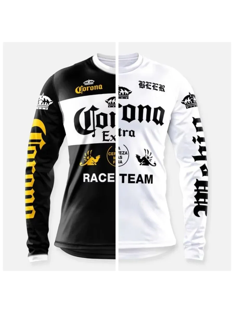 AliExpress Latest Road Men Cycling Motocross Jersey Mtb Downhill Jersey Mountain Bike Dh Breathable Jersey Sportswear Comfortable Clothing