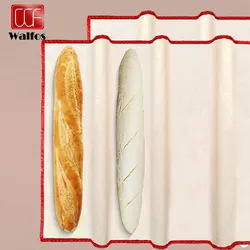 WALFOS Thick Fermented Linen Bread Protector Cotton Fabric Bread Cloth Forming Tool for French Bread Ciabatta Bread Baking Tools