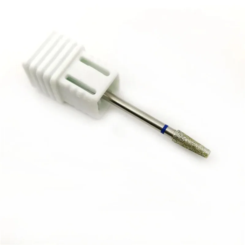 10 sztuk/opakowanie Stożkowe Frezy Diamentowe do Skórek Frezy do Paznokci Narzędzia do Manicure Akcesoria do Paznokci