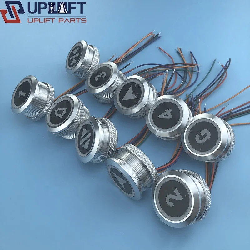 UPlift Industrial Metal Elevator Touchless Infrared Sensor Push Button