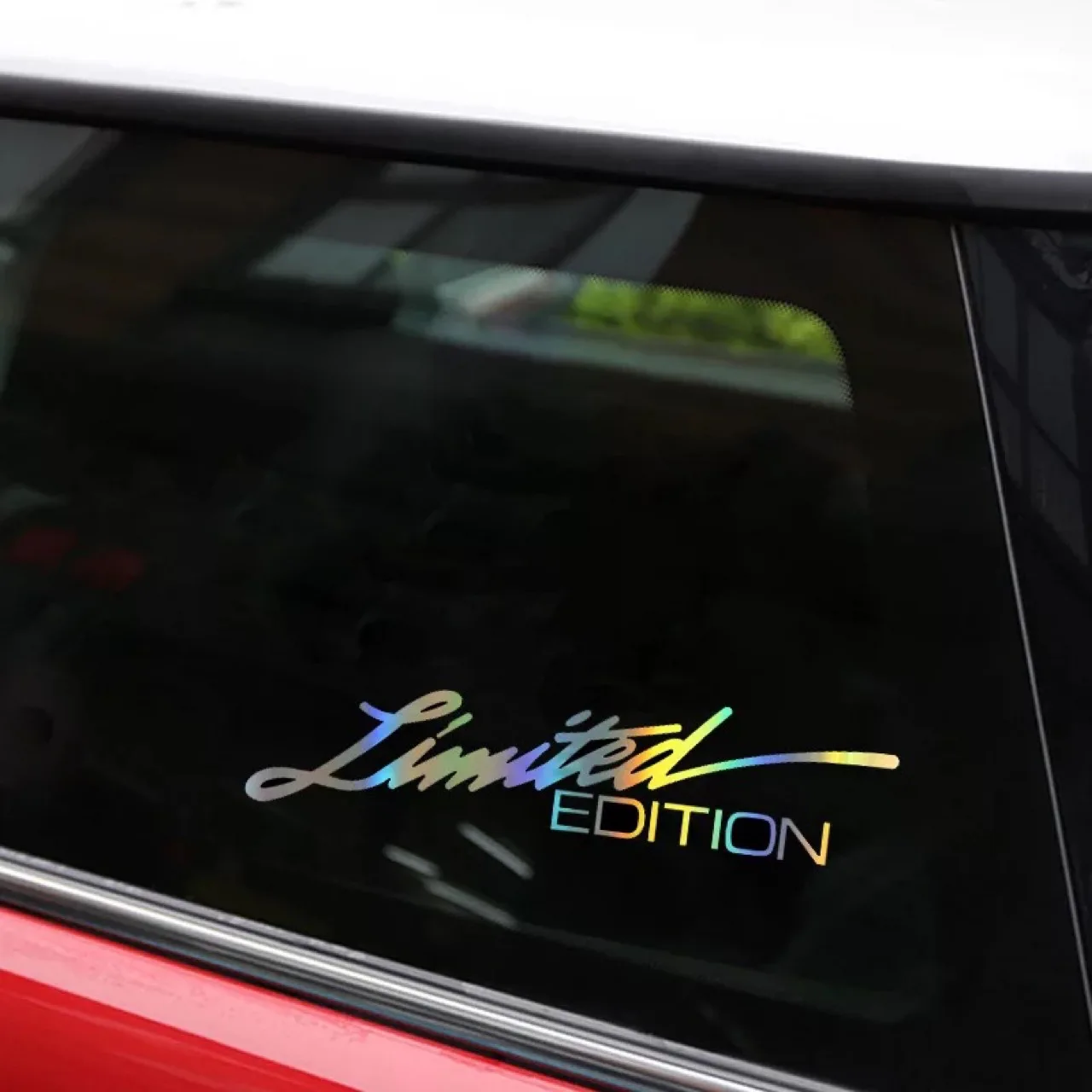 Car 3D LIMITED EDITION Creative Vinyl Sticker Window Sticker Car-styling Decoration Reflective Laser Decal For Car  Accessories