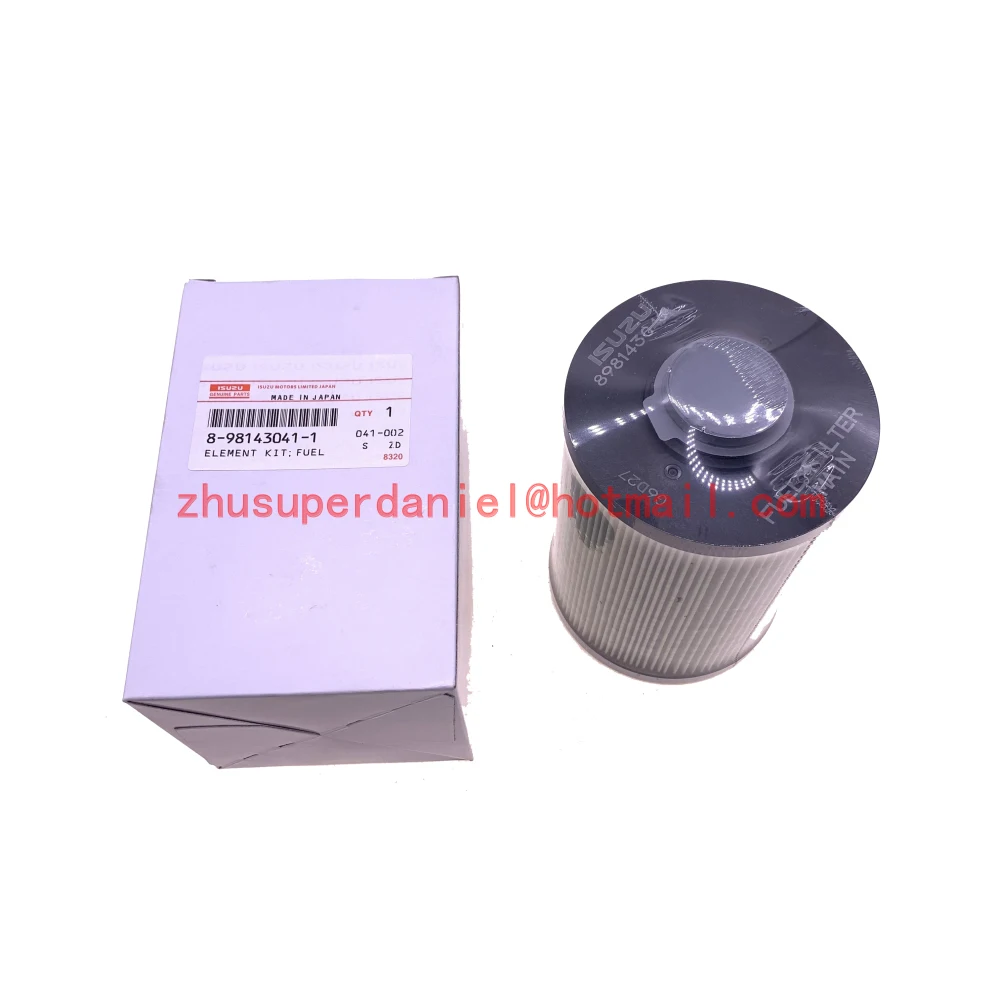4pcs/lot 8981430410=89814 30410 genuine diesel Fuel Filter coolant filter element for Airman