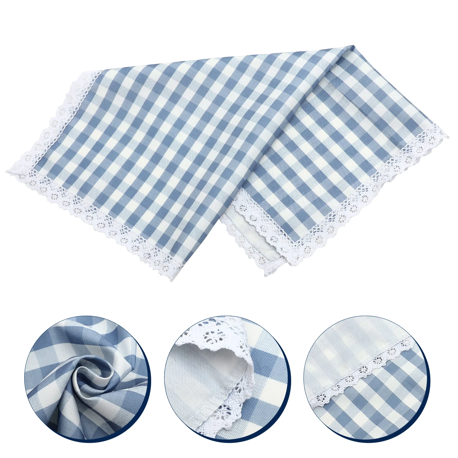 

Dust Cover Covers Kitchen Appliances Square Toaster Microwave Oven Splash Proof Blue Fun