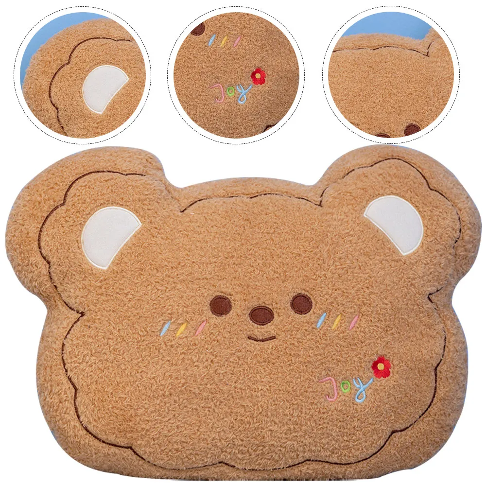 

Bear Throw Pillow Soft PP Cotton Stuffed Cute Cushion Home Sofa Chair Decorative Pillow for Bedroom Living Room