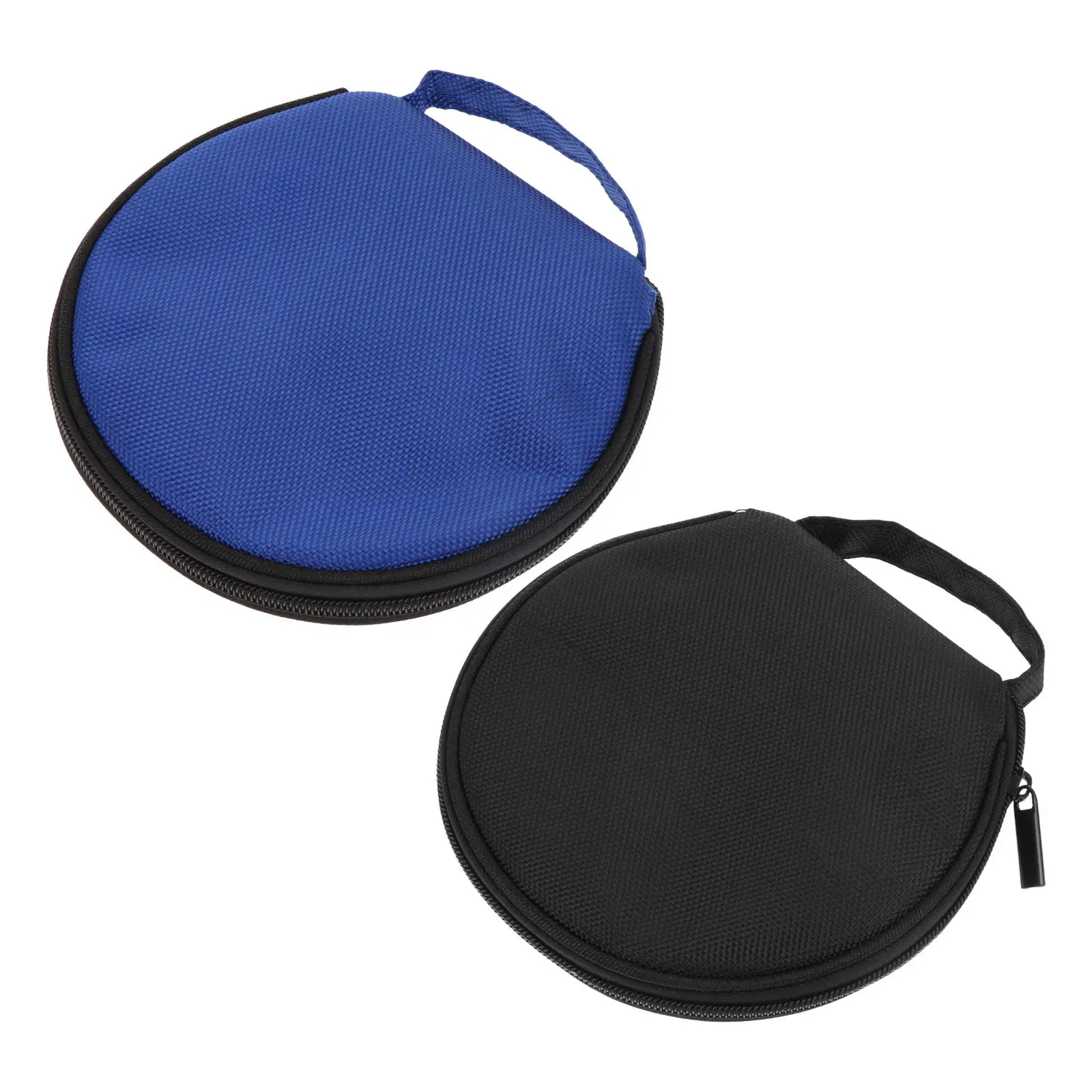 2Pcs Portable Car Cd Case Holder Organizer For Cd Storage For Organized Oxford Cloth Large Capacity Zipper