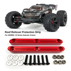 Relingi dachowe RC 2 szt. Relingi dachowe ze stopu Aluminium RC Body kompatybilne z akcesoria zamienne ARRMA 1/5 Outcast Kraton 8s części