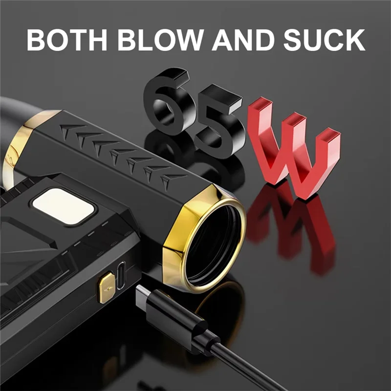 AAAN-รุนแรงพัดลมเครื่องเป่าลมไฟฟ้า 55 เมตร/วินาทีBrushless Turbo JetพัดลมBlowerแบบพกพาฝุ่นประเภทชาร์จ