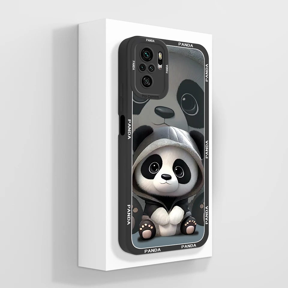 Case For Xiaomi Redmi Note 10 11 SE 10S Poco M5s Cute Astronaut Liquid Anti-fall Antifouling Bumper For redmi note 10 Coque