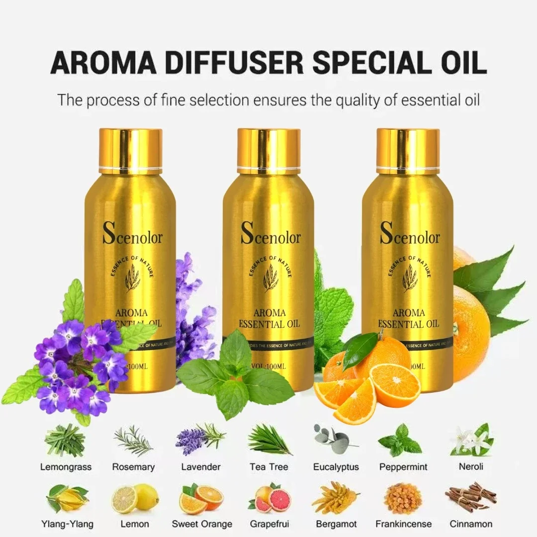 

Flower scent 100ml Aroma Essential Oil Pure aroma Fragrance Oil For Making Perfume Aromatherapy Smell For Home Air Freshener