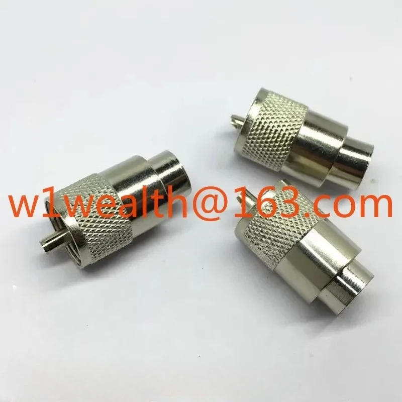 UHF wiring male 50-3 50-5 50-7 wiring specification 50 ohms car end point intercom antenna plug