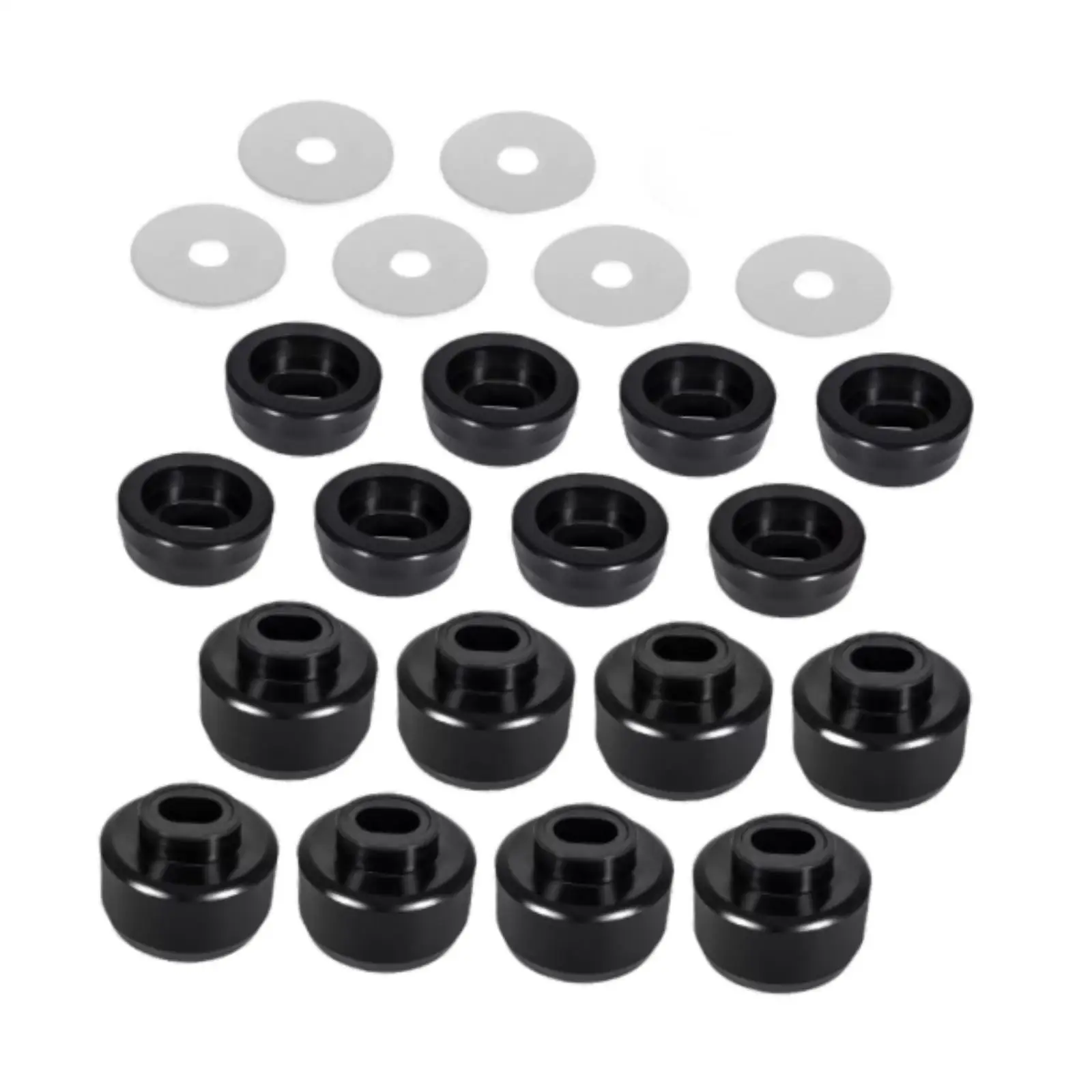 Body and Cab Mount Bushing Kit Parts EC-7-141bcmbk-24Pcs Convenient, Practical, Wear Resistant Accessories Replacement